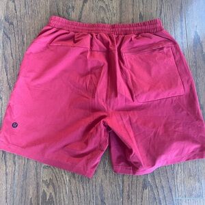 Men’s Lululemon Red Lined Pool Short Swimsuit